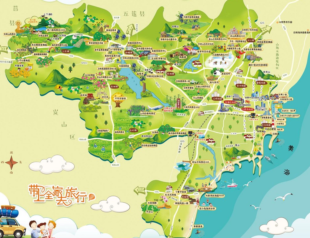 成县景区使用手绘地图给景区能带来什么好处？