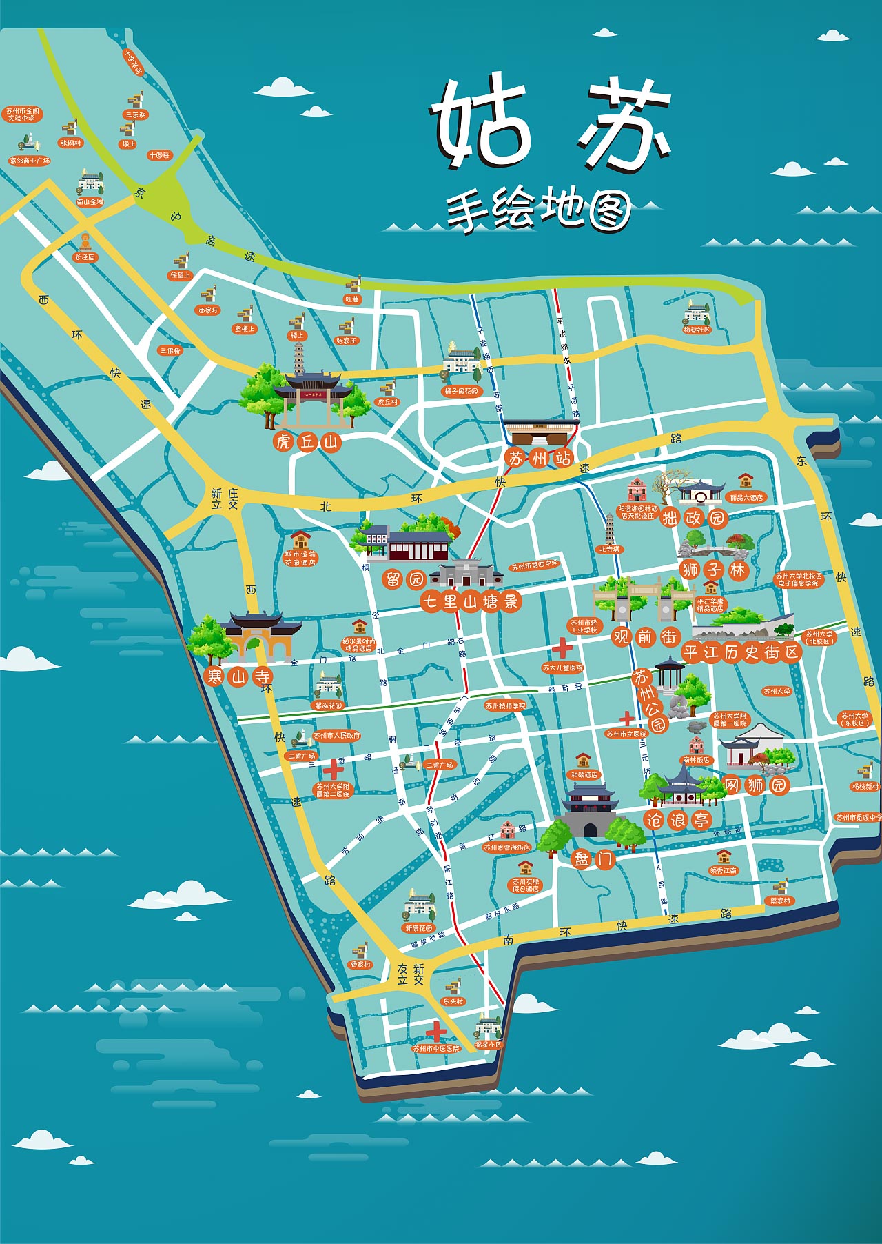 成县手绘地图景区的文化宝藏
